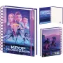 KIDS Notes Užrašinė spiralinė A5 K-pop Demon Hunters Huntrix 80 lapų