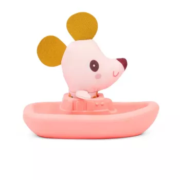 Lilliputiens vonios žaislas valtis su Nina the Mouse pliušiniu 6m+