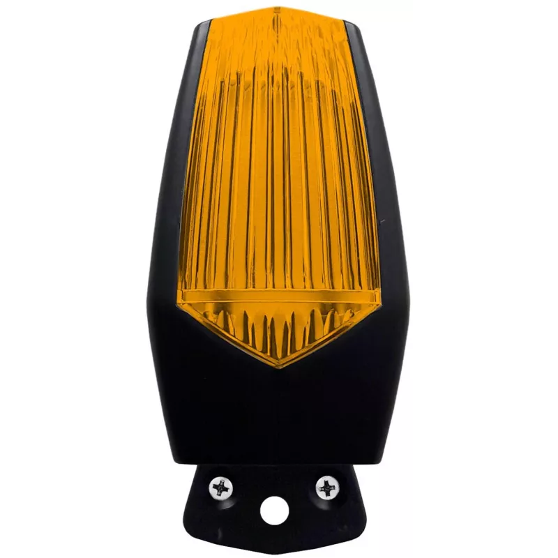 Motorline MP205 Oranžinis LED įspėjamasis žibintas 12-230V su laikikliu (001PLM10918012)