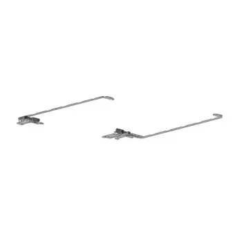 HP L52009-001 Vyrių rinkinys, skirtas HP 15-DW/15-DY/15-DA/15-DB/250 G7/255 G7 serijoms – kairysis ir dešinysis ekrano vyriai (juoda/sidabrinė)