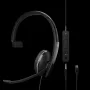 Sennheiser ADAPT 100 Wired On-Ear Headset su triukšmą slopinančiu mikrofonu, USB-A, juoda