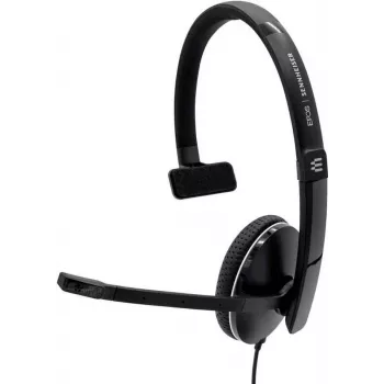 Sennheiser ADAPT 100 Wired On-Ear Headset su triukšmą slopinančiu mikrofonu, USB-A, juoda