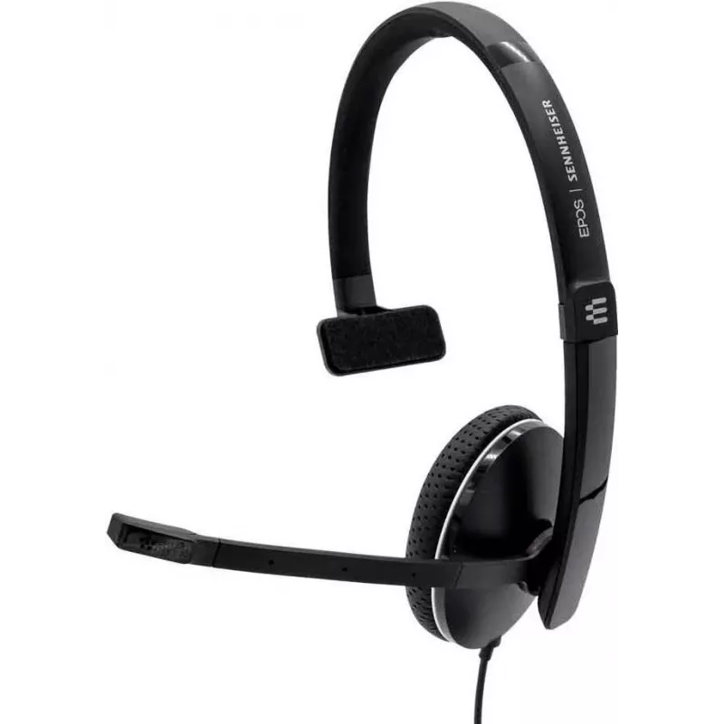 Sennheiser ADAPT 100 Wired On-Ear Headset su triukšmą slopinančiu mikrofonu, USB-A, juoda