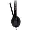 Sennheiser ADAPT 100 Wired On-Ear Headset su triukšmą slopinančiu mikrofonu, USB-A, juoda