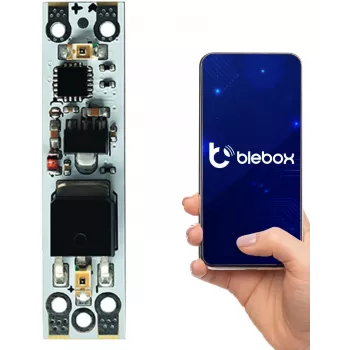 BLEBOX Twilight Switch – Smart Dusk Sensor su Wi-Fi, 230V AC, įmontuojamas, baltas