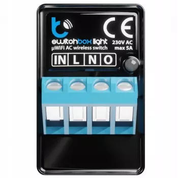 Blebox SwitchBox Light WiFi Smart Switch Module 230V 10A