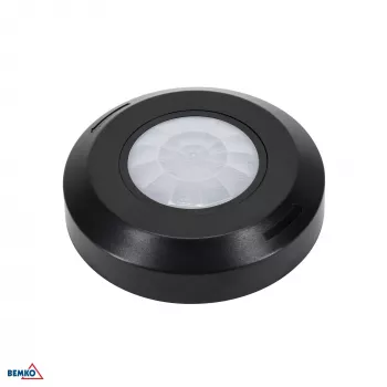 BEMKO PIR judesio jutiklis 200W/400W 360° juodas