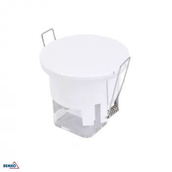 BEMKO Microwave Motion Sensor 360° IP54 Flush-Mounted White
