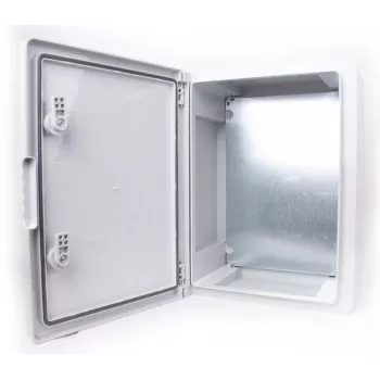 ADELID Elektros skirstymo dėžė ABS IP65 300x400x170mm Šviesiai pilka RAL7035