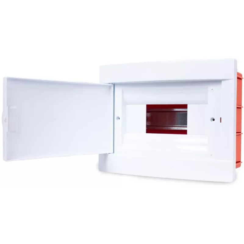 ADELID RM-PT-08P Įleidžiamasis skirstomasis skydas 8 moduliai, baltas