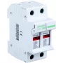 VCX Pro Fuse Base 2-Pole 32A 400V AC 10x38mm DIN Rail