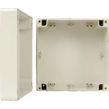 PULSAR AWP161609 Universal ABS Enclosure, IP65, IK07, 160x160x90mm, Light Grey (RAL 7035)