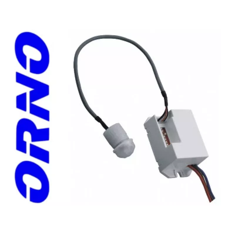 ORNO OR-CR-211 Miniature PIR Motion Sensor, 230V, 120°, 6m, IP20, White
