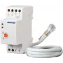 ORNO OR-CR-219 DIN bėgio prietemų jutiklis su išoriniu fotoelementu, 230V AC, 10A, 2-100 liuksų
