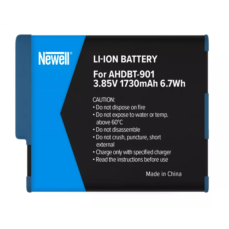 Newell Replacement Battery AHDBT-901, skirta GoPro 9 / 10 / 11 / 12
