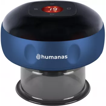 Humanas BB01 Plus elektrinis kaušinių masažuoklis – mėlynas