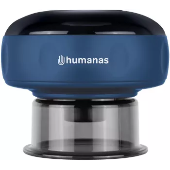 Humanas BB01 Plus elektrinis kaušinių masažuoklis – mėlynas