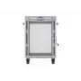 Lanberg FF01-6615-23SL laisvai pastatoma 19 colių spinta 15U 600x600 pilka su perforuotomis durimis ir LCD ekranu, plokščia pakuotė