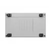 LANBERG 19 inch 42U Grindinis Stovo Rack Spintelė 600x1000 mm Pilka Su Grūdinto Stiklo Durimis ir LCD Ekranu (Plokščia Pakuotė)