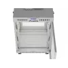 Lanberg 19 colių 15U 600x800 pilkas ant grindų statomas spintos stovas su perforuotomis durimis ir LCD (plokščias paketas)