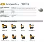 Bostitch F250R70Q 2.50mm x 70mm žiediniai vinys ritėje, 9000 vnt. pakuotė