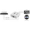 PULSAR HDMI į VGA keitiklis su garsu – juodas