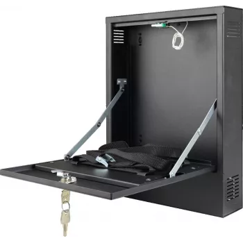 Pulsar AWO528 DVR korpusas, plieninis, juodas, montuojamas ant sienos