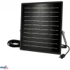 BEMKO SOLPAR Solar LED prožektorius 10W 1500lm 3000/4000K IP65 juodas su PIR jutikliu
