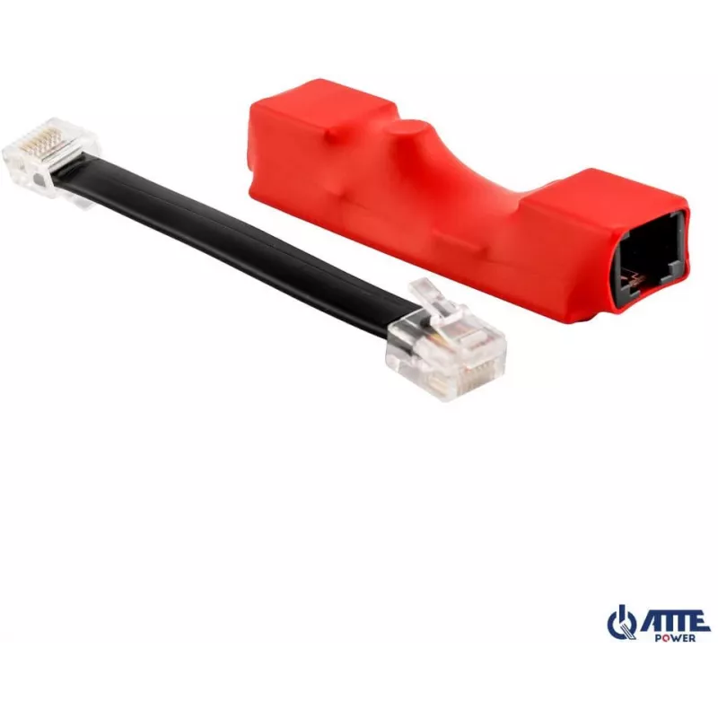 ATTE ASUC-15-480-HS Pasyvus PoE adapteris, įėjimas 10-30V DC, išėjimas 48V DC 15W, 0.31A, RJ45, montuojamas ant sienos, juodos spalvos