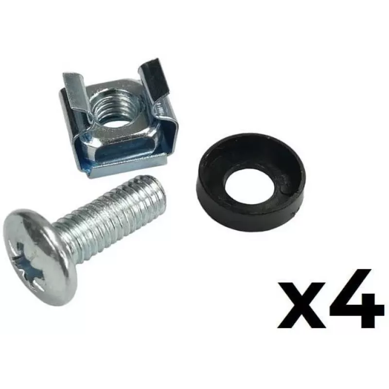 ATTE ADD-RACK2U1 2U 19 colių stovo montavimo adapteris su paprastomis montavimo skylutėmis, juodas