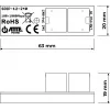ATTE SDIP-12-240 PoE+ adapter 30W DIN Rail Gigabit