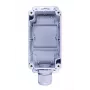 ATTE ABOX-CA1 lauko jungiamųjų dėžė IP68 IK08 ABS šviesiai pilka 120x120x58mm