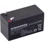 EUROPOWER EP 1.2-12 AGM baterija 12V 1.2Ah (6-9 metų tarnavimo laikas)