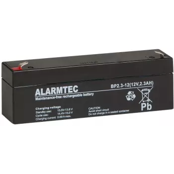 ALARMTEC BP 2,3-12 AGM akumuliatorius 12V 2.3Ah