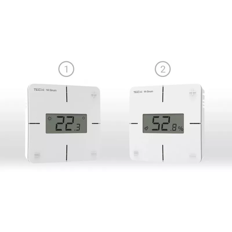 Tech Sterowniki R-S1 Wired Room Thermostat Black