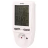 ORNO OR-WAT-435 Skaitmeninis energijos matuoklis su LCD ekranu, 230V, 16A, 3680W, F tipo kištukas