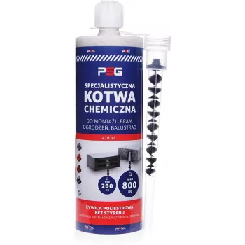 PSG 71.410 Poliesterio derva 410ml su maišymo antgaliu