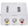 DELTA HDMI į AV keitiklis – juodas
