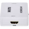 DELTA HDMI į AV keitiklis – juodas