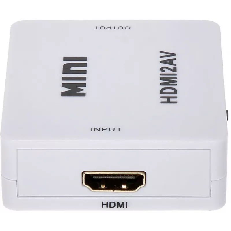 DELTA HDMI į AV keitiklis – juodas