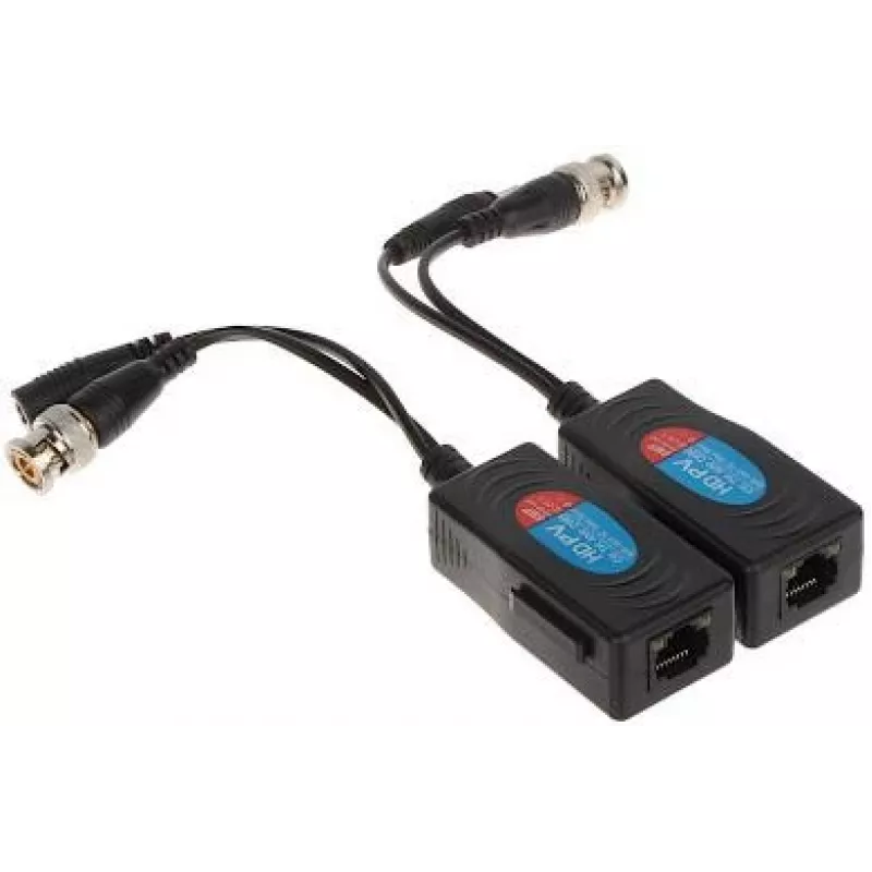 DELTA TR-1RJ Video Balun Transceiver Set (DC) rinkinys