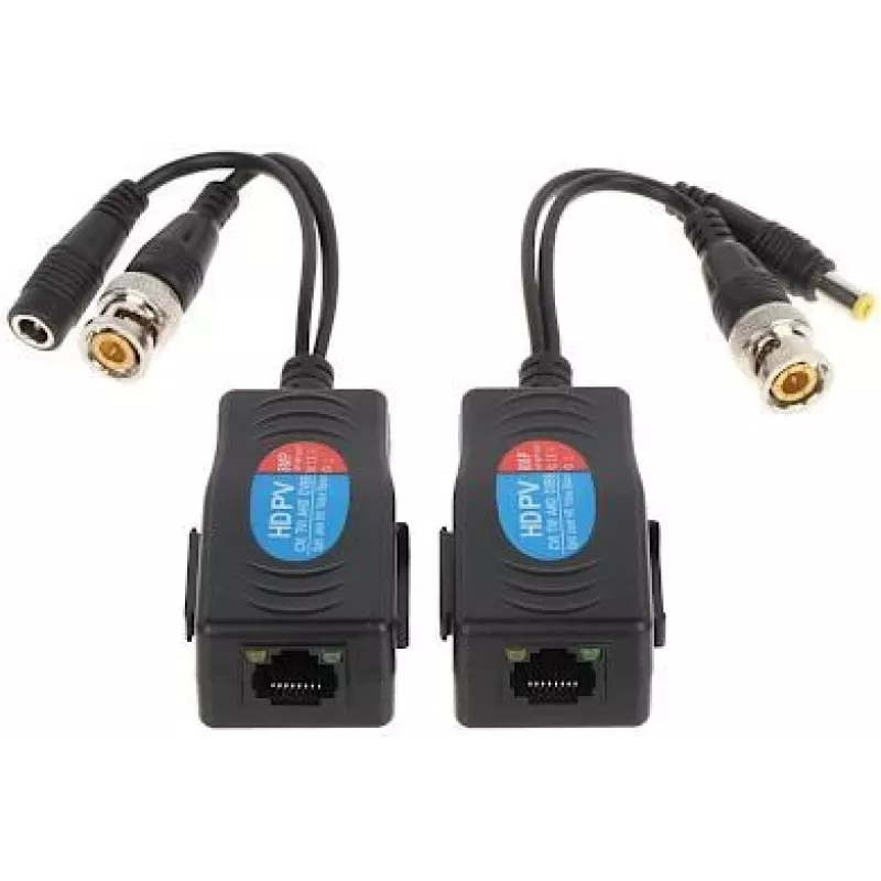 DELTA TR-1RJ Video Balun Transceiver Set (DC) rinkinys