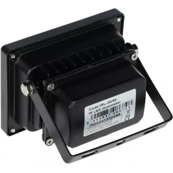 DELTA lauko IR apšvietimo įrenginys IRL-30/90 30m 90° 850nm 12V DC IP66 juodas