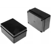 Hermetinė jungčių dėžutė 150x110x70mm IP65 halogenų neturinti juoda PAWBOL S-B316C