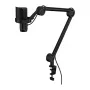 ENDORFY Solum 2 Mikrofono Boom Rankena – Juoda, Stalo Spaustuvas, 940 mm Siekis, 1,5 kg Talpa