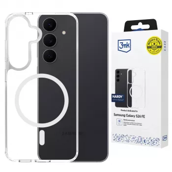 3MK PROTECTION Samsung Galaxy S26 FE - 3mk Hardy LiqForce MagCase Black