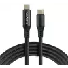 USB-C į USB-C laidas 2m 100W LCD galios indikacija everActive CBB-2PD5L