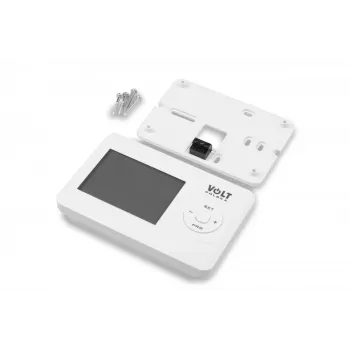 VOLT POLSKA Comfort HT-02 laidinis programuojamas kambario termostatas, baltas