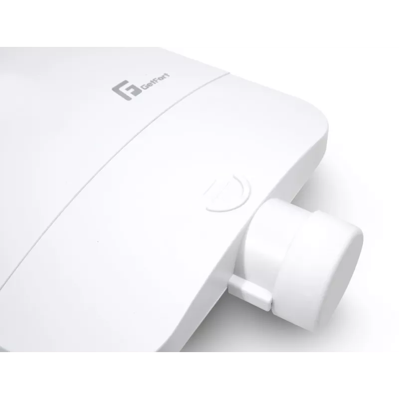GETFORT GF-410-FU-PO Lauko PoE jungiklis: 4 PoE prievadai + 1 UpLink, 65W, IP65