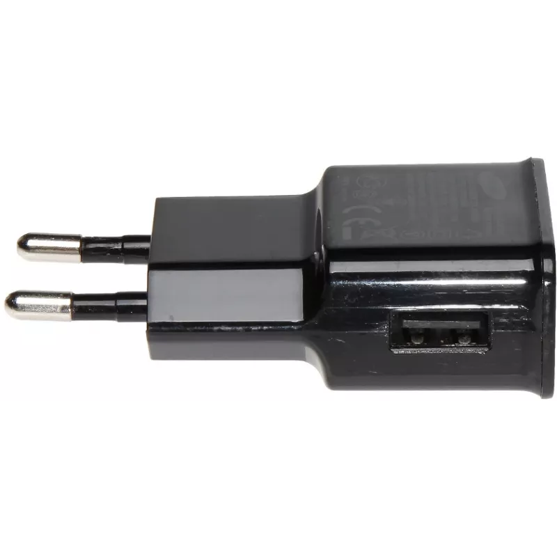DELTA USB sieninis įkroviklis 5V 2A juodas